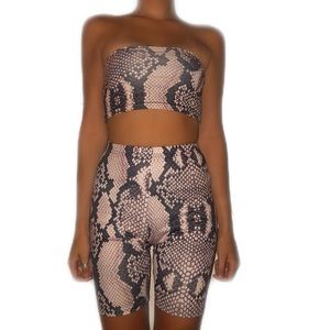 Snakeskin Two-Piece